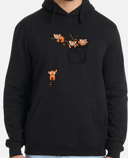 Sudadera Pocket Red Panda Bears