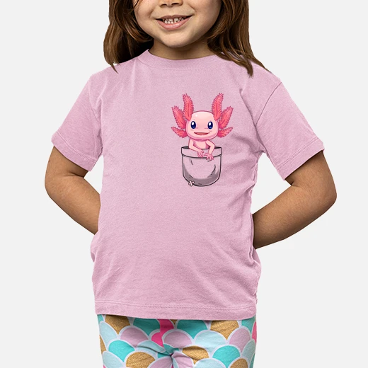 Pocket Cute Axolotl Salamander Kids Tostadora