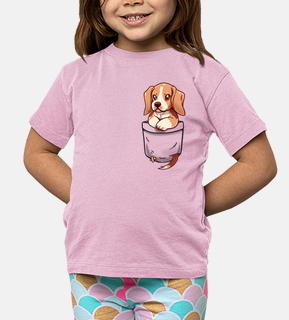 Pocket Cute Beagle - Kids shirt