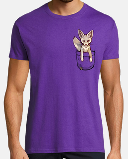 Pocket Cute Ruppels Fox - Mens Shirt