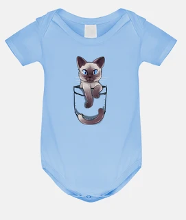 Pocket Cute Siamese Cat