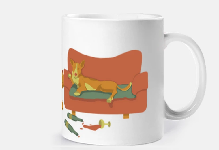 Tazza podenco s of á e vinovenerdì perfetto