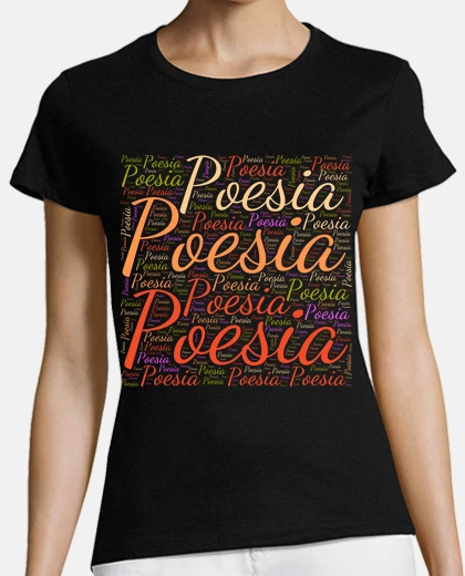 T-shirt Poesia