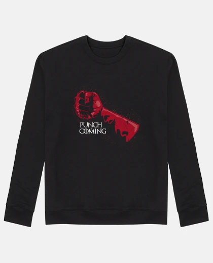 Sweat poin&ccedil;on est &agrave; coming