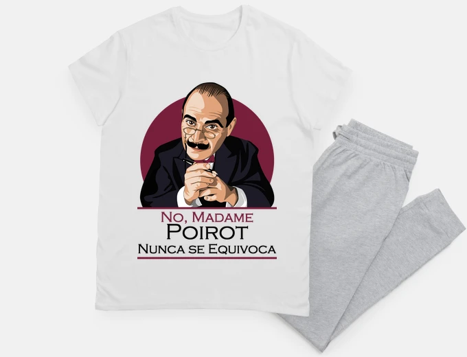 Pijama POIROT Nunca se equivoca