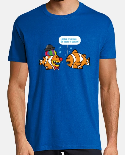 Tee-shirt poisson clown