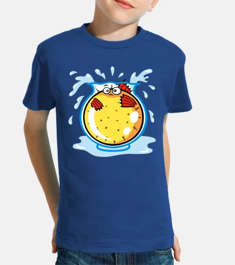Vêtements poisson-globe dans l39aquarium