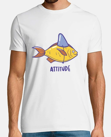 Tee-shirt poisson humour idée cadeau citation motivation