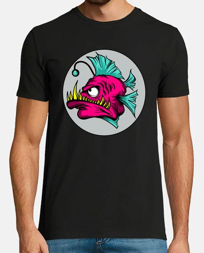 Tee-shirt poisson monstre 3