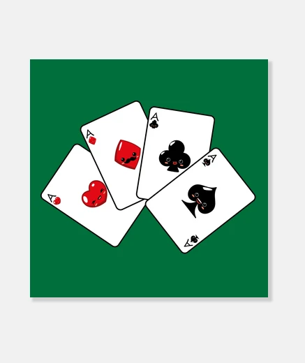 Wall poker deck