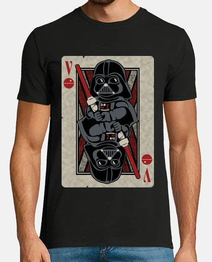 T-shirt Poker di Darth Vader