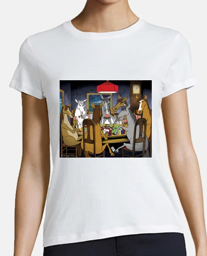Tee-shirt poker hippique