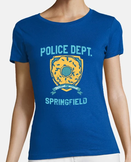 Camiseta Police Department of Springfield