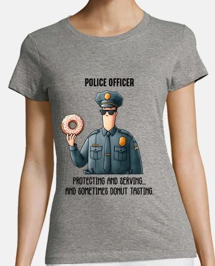 Playera police humor