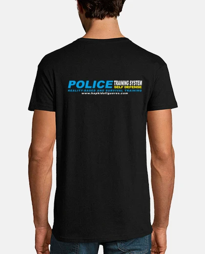 Police logo delante detrás