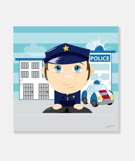 Tableau Policier Min'kids
