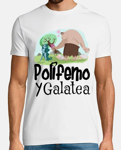 T-shirt polifemo e galatea