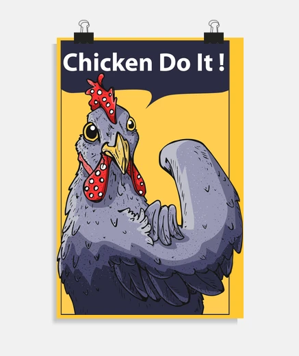 Poster pollo fallo