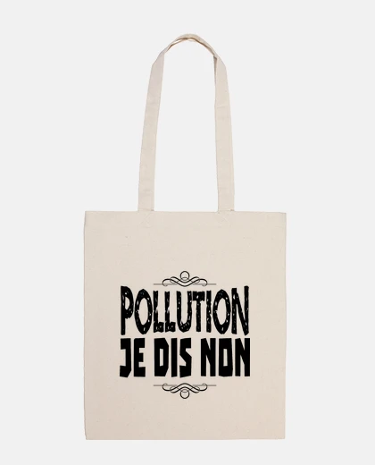 Bag pollution i say no