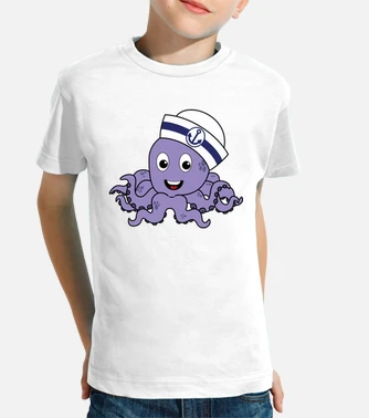 Maglietta 2025 octopus bambino