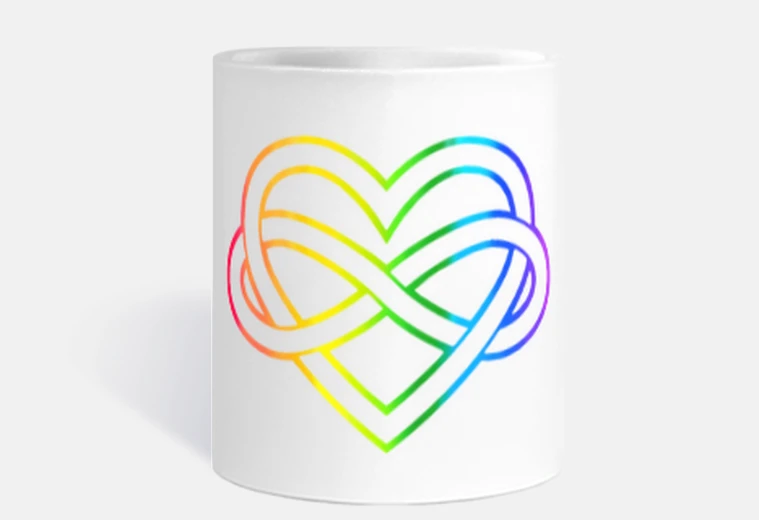 Cup polyamory mug - polylove line