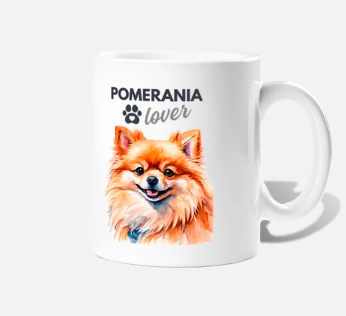 Pomeranian in cup best sale