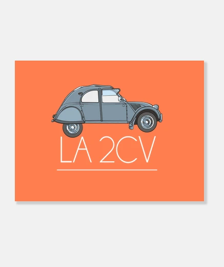 Tableau pomme de terre 2cv