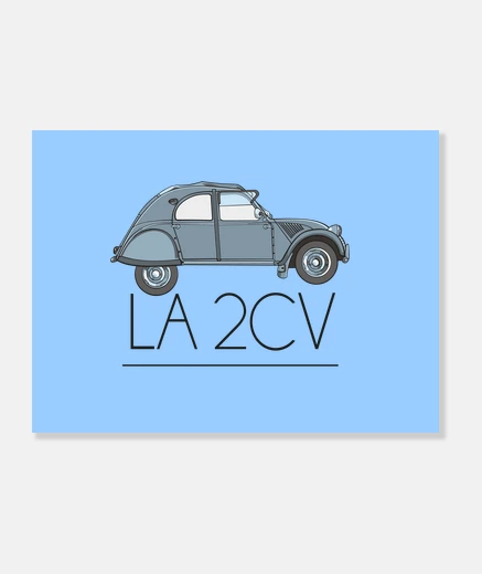 Tableau pomme de terre 2cv