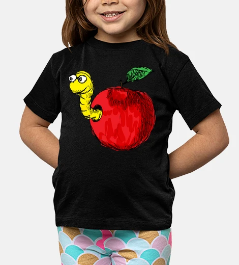 Vêtements pomme le vers est dans le fruit ironie sarcasme proverbe dicton citation