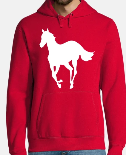 Felpa pony bianco