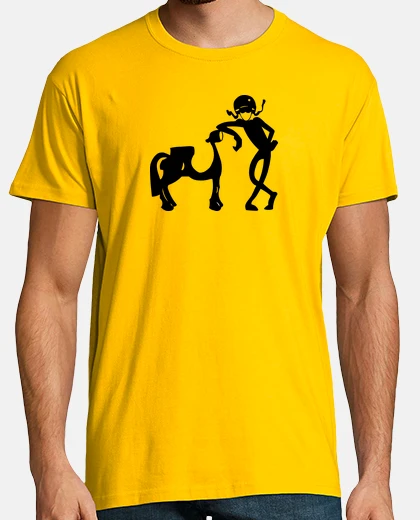 T-shirt ponyexprés nero