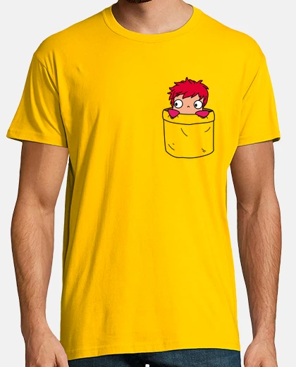 Tee-shirt ponyo dans une petite poche