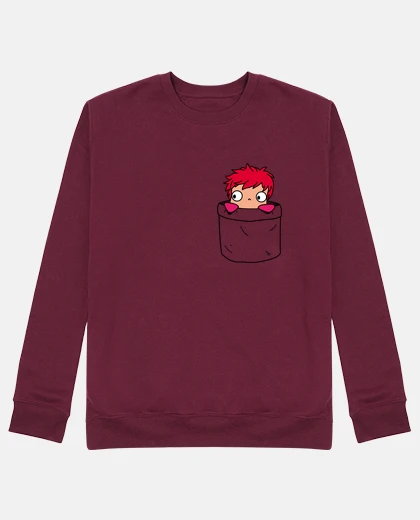 Felpa ponyo in una pocket