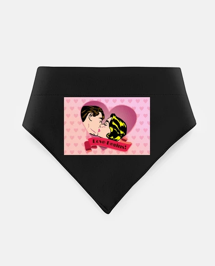 Mascotas pop art anni 3970 di san valentino