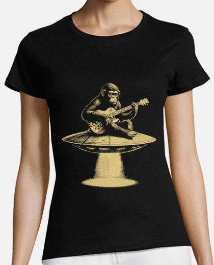 Tee-shirt pop art singe ovni