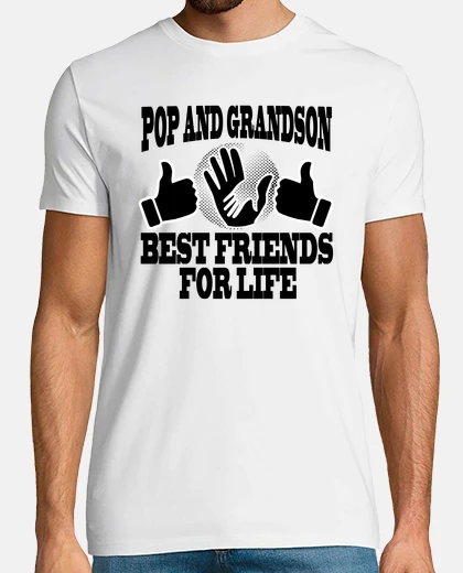 T-shirt pop e nipote migliori amici per la vita