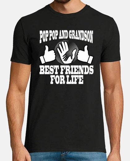T-shirt pop pop e nipote migliori amici per li