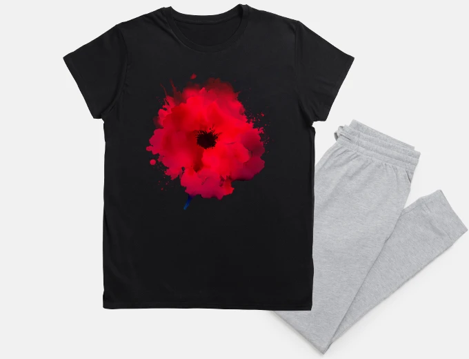 Pyjama poppy fashion boho bohemian chic night sleep