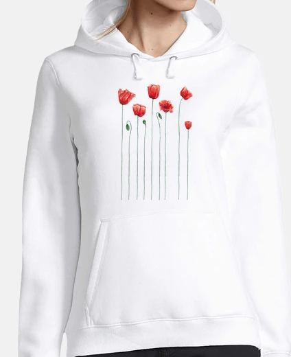 Hoodie poppy time