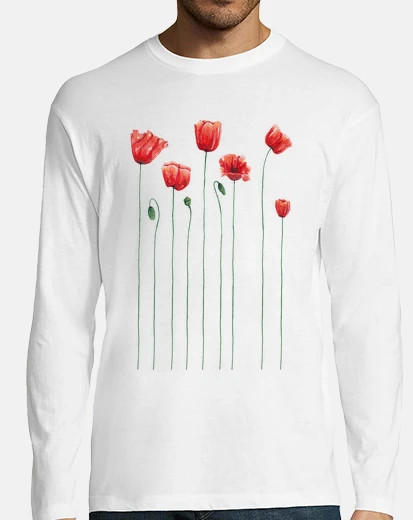 T-shirt poppy time