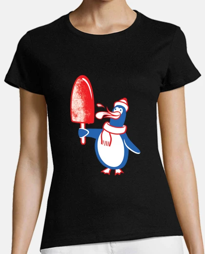Tee-shirt popsicle pingouin