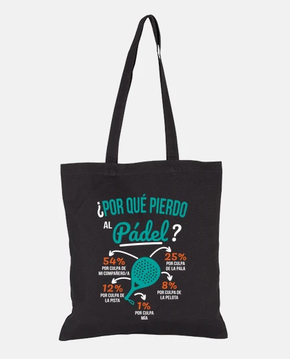Bolsa Por Qué Pierdo Al Pádel - Regalo Pádel