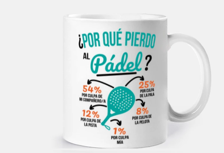 Taza Por Qué Pierdo Al Pádel - Regalo Pádel