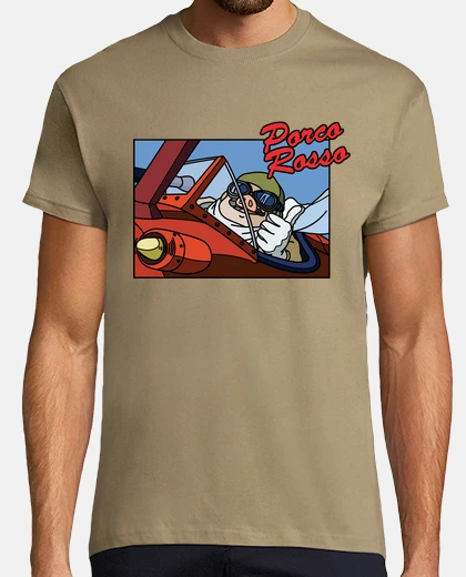 Camiseta Porco Rosso - MorganaArt