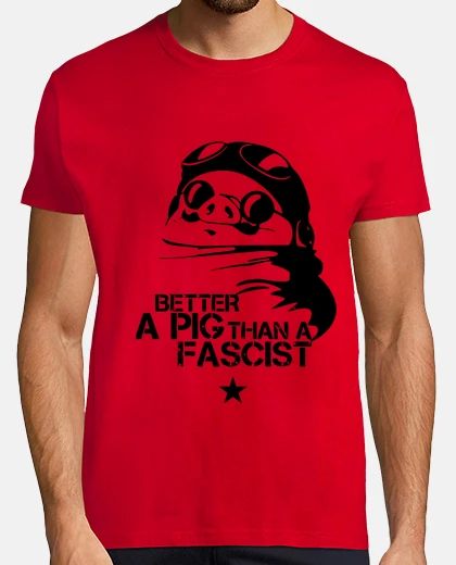 Tee-shirt porco rosso noir