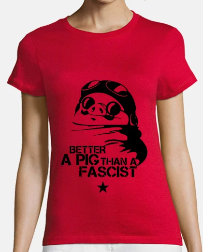 Tee-shirt porco rosso noir
