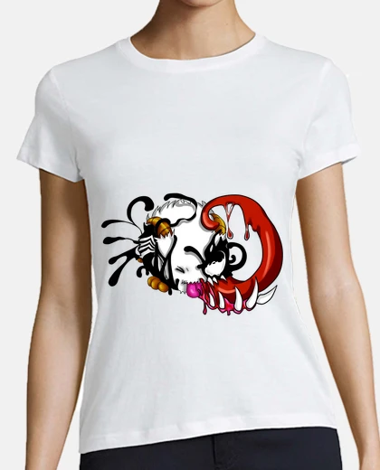 Tee-shirt pores venom