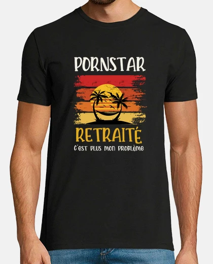 Tee-shirt pornstar retraité