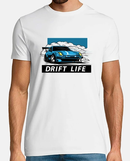 Tee-shirt porsche 911 drift life tuning