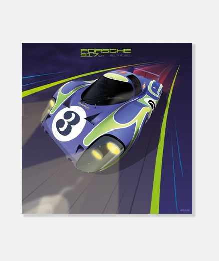 Tableau porsche 917 lh